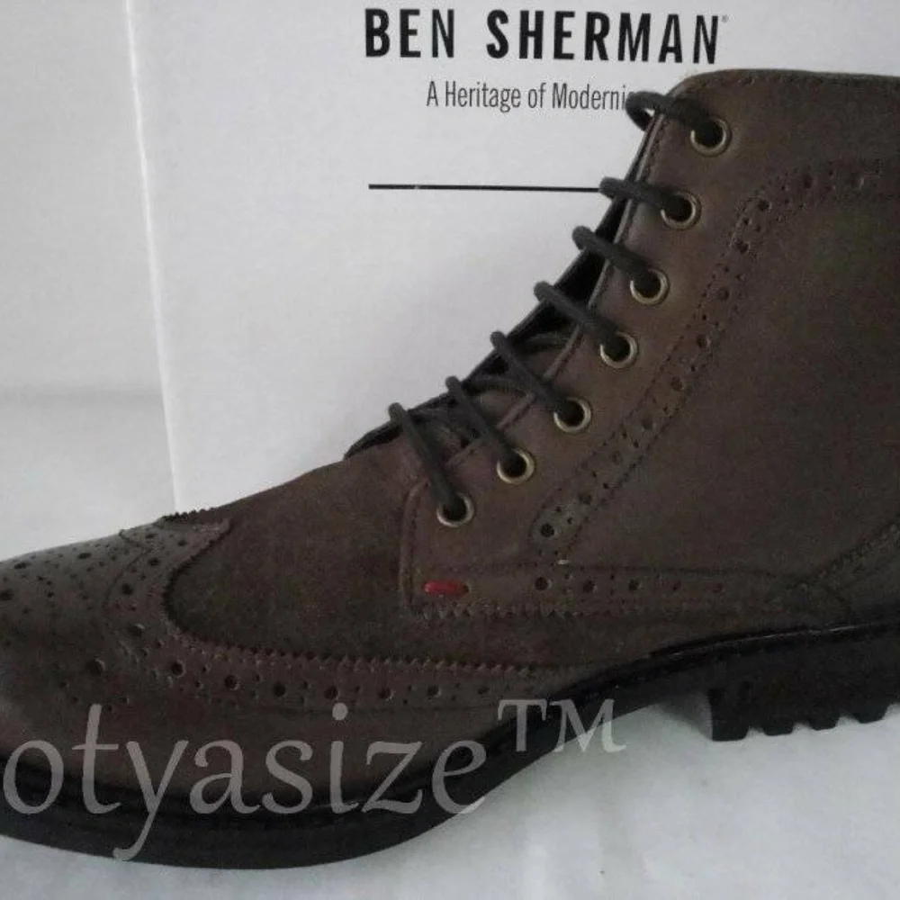 Ben Sherman leather suede